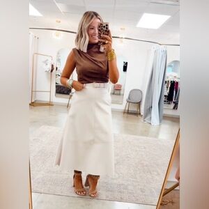 Mustard Seed CHARLOTTE RAE MIDI SKIRT